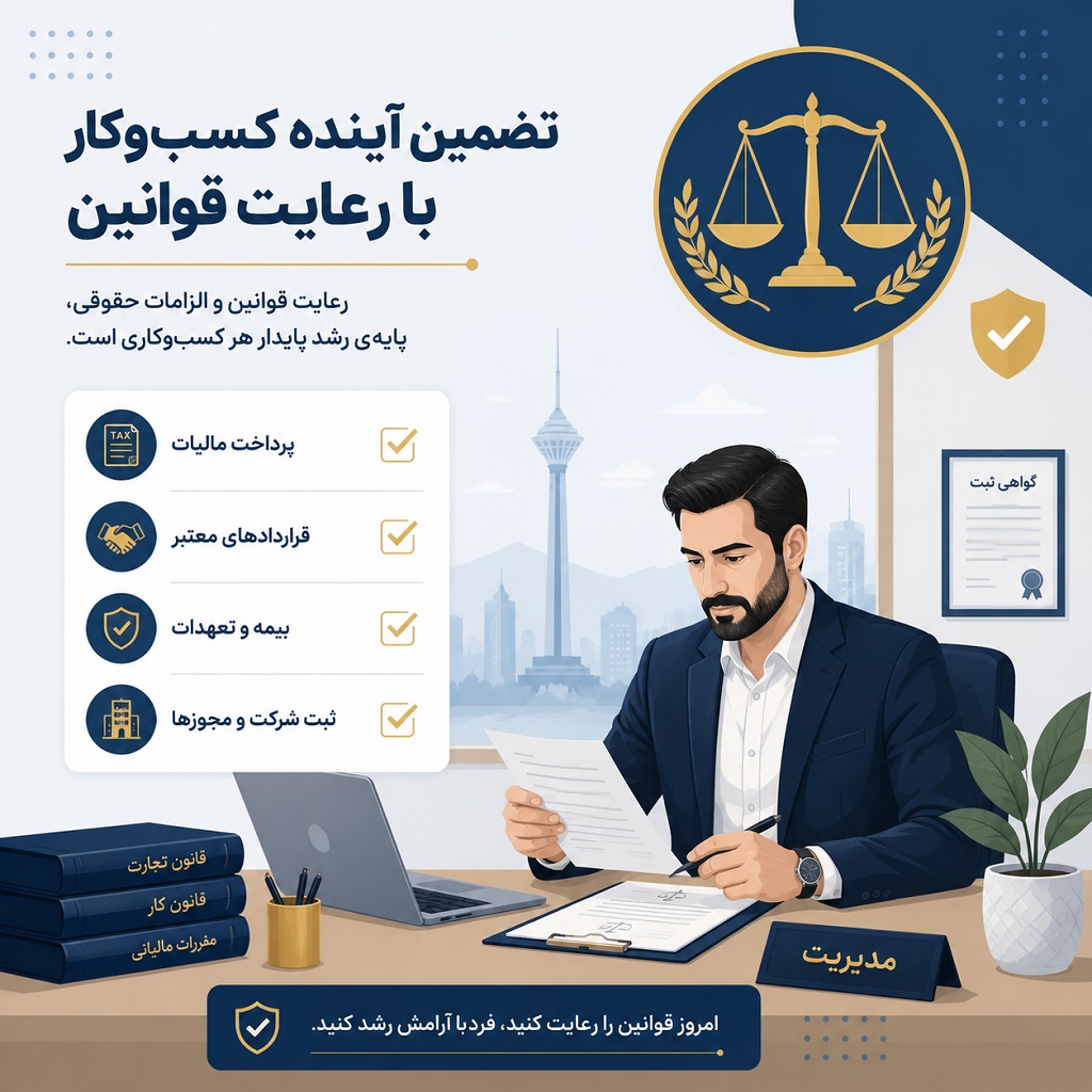 چرا رعایت الزامات قانونی کسب و کار مهم است؟ (راهنمای کامل)