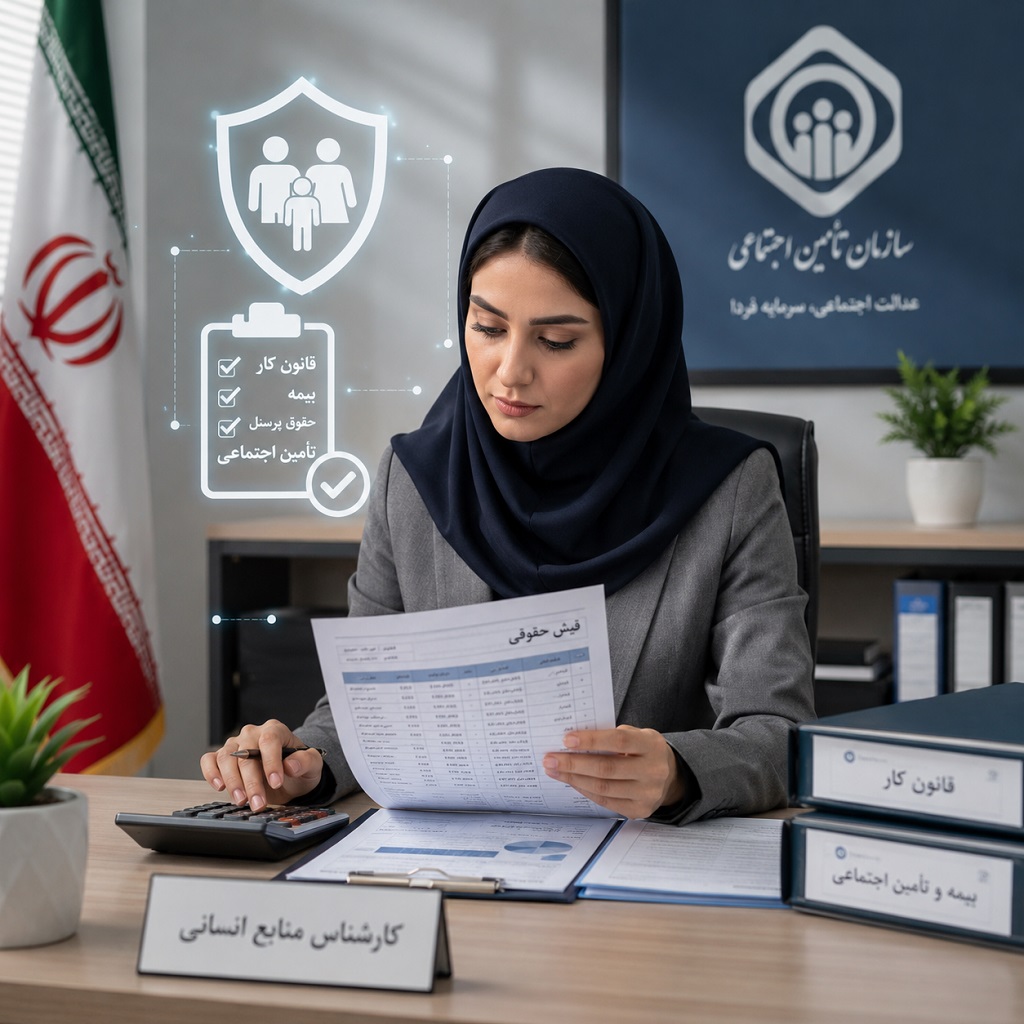 بررسی مقررات قانون کار و تأمین اجتماعی درباره اقلام مشمول بیمه